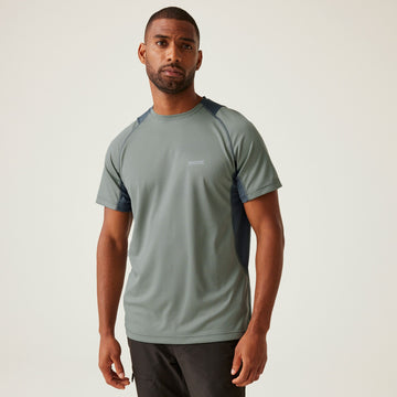 Virda IV - Herren T-Shirt | schnell trocknend - Grün Glac/StrmWth Bild 1
