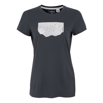 Wmn`s Fingal Stretch - Damen T-Shirt | schnelltrocknend - Grau Seal Grey Bild 1
