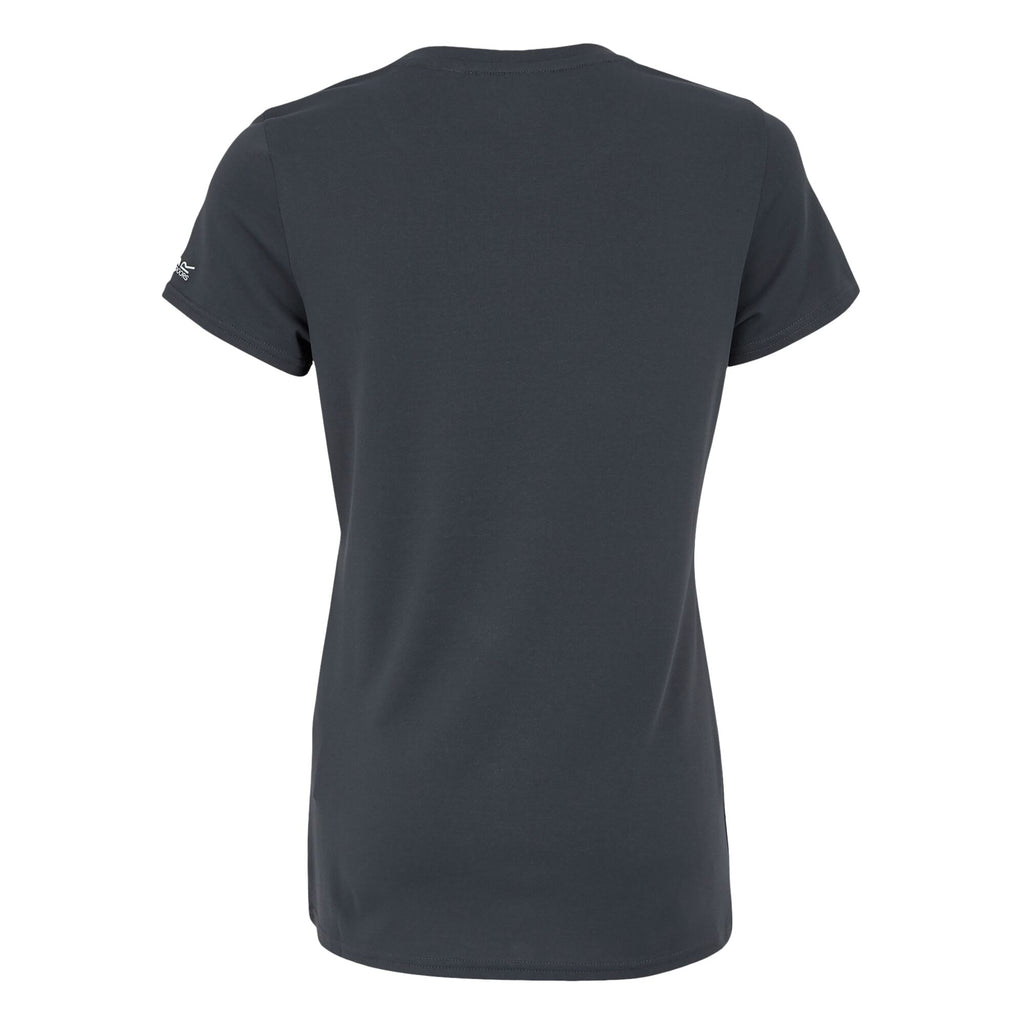 Wmn`s Fingal Stretch - Damen T-Shirt | schnelltrocknend - Grau Seal Grey Bild 2