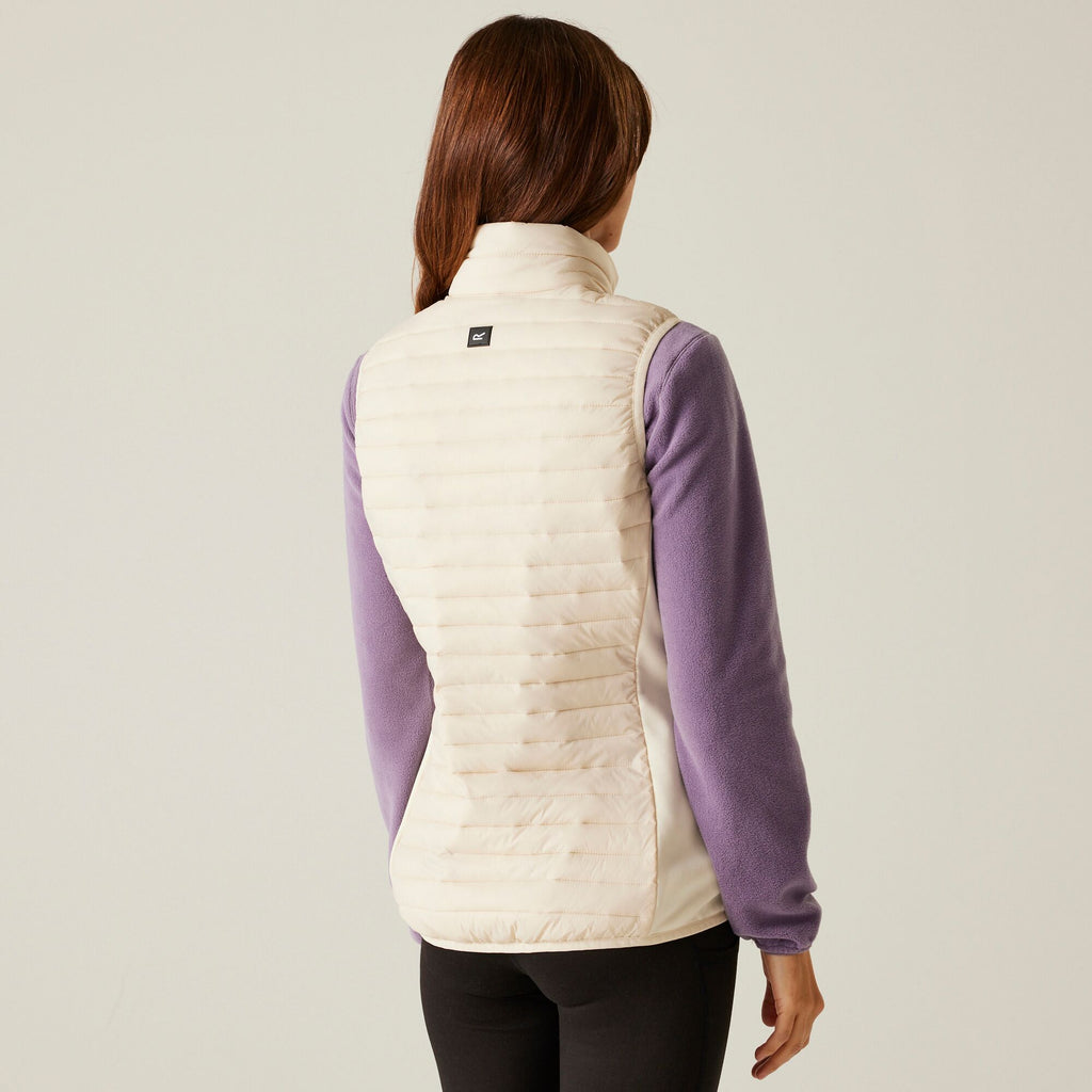 Women`s Andreson Hybrid B/W - Damen Gilet | leichte Wattierung - Beige LightVanilla Bild 2