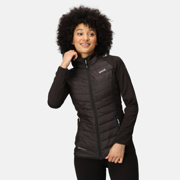 Women`s Andreson VIII Hybrid - Damen Jacke | mit leichter Wattierung - Schwarz Black Bild 1