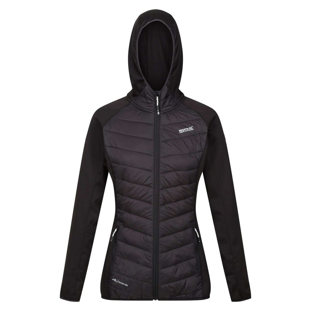 Women`s Andreson VIII Hybrid - Damen Jacke | mit leichter Wattierung - Schwarz Black Bild 4