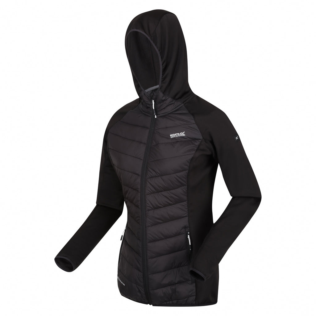 Women`s Andreson VIII Hybrid - Damen Jacke | mit leichter Wattierung - Schwarz Black Bild 6