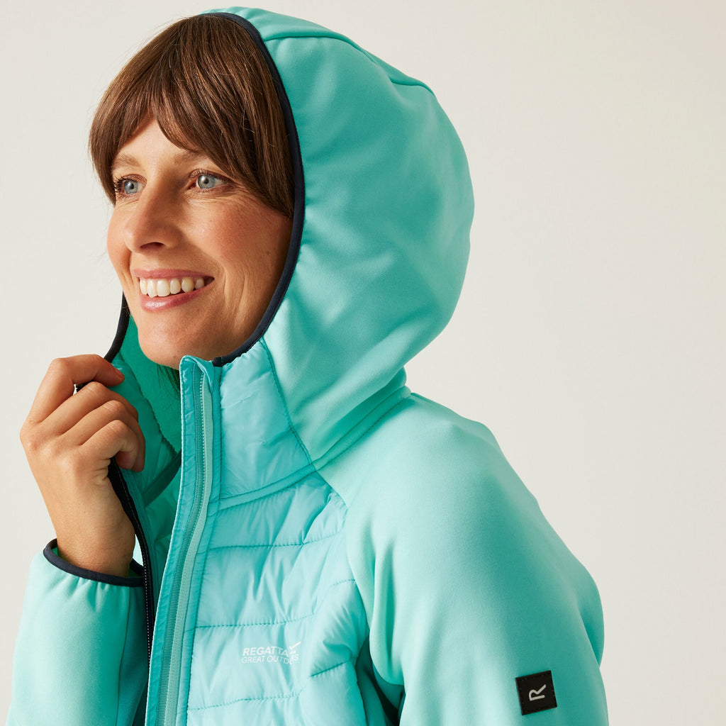 Women`s Andreson VIII Hybrid - Damen Jacke | mit leichter Wattierung - Hellblau ArubaBl/Turq Bild 5