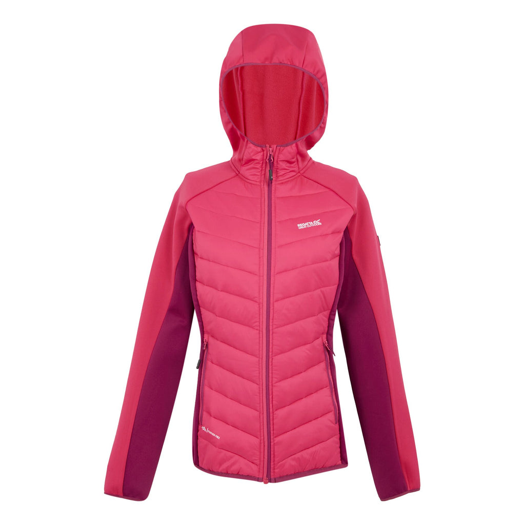 Women`s Andreson VIII Hybrid - Damen Jacke | mit leichter Wattierung - Pink Pop/Beaujols Bild 3