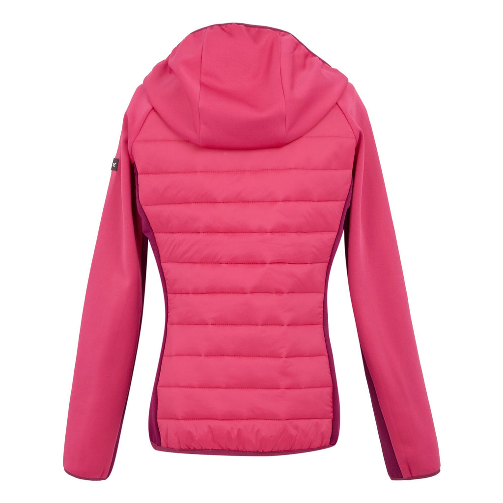 Women`s Andreson VIII Hybrid - Damen Jacke | mit leichter Wattierung - Pink Pop/Beaujols Bild 4