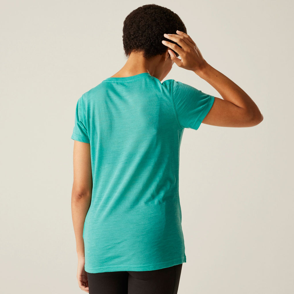 Women's Escade - Damen T-Shirt | schnelltrocknend - Türkis Turquoise Bild 2