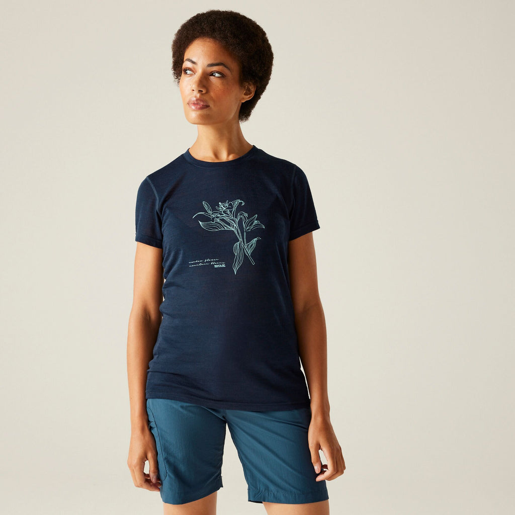 Women's Escade - Damen T-Shirt | schnelltrocknend - blau Navy Bild 1