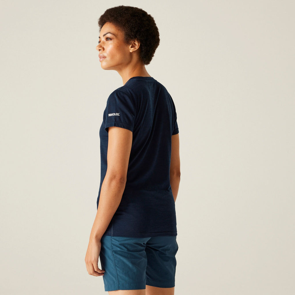 Women's Escade - Damen T-Shirt | schnelltrocknend - blau Navy Bild 2