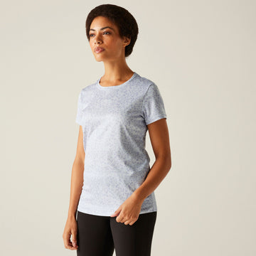 Women`s Fingal Edition - Damen T-Shirt | meliertes Jersey - Weiß Lila LilacHintMdw Bild 1