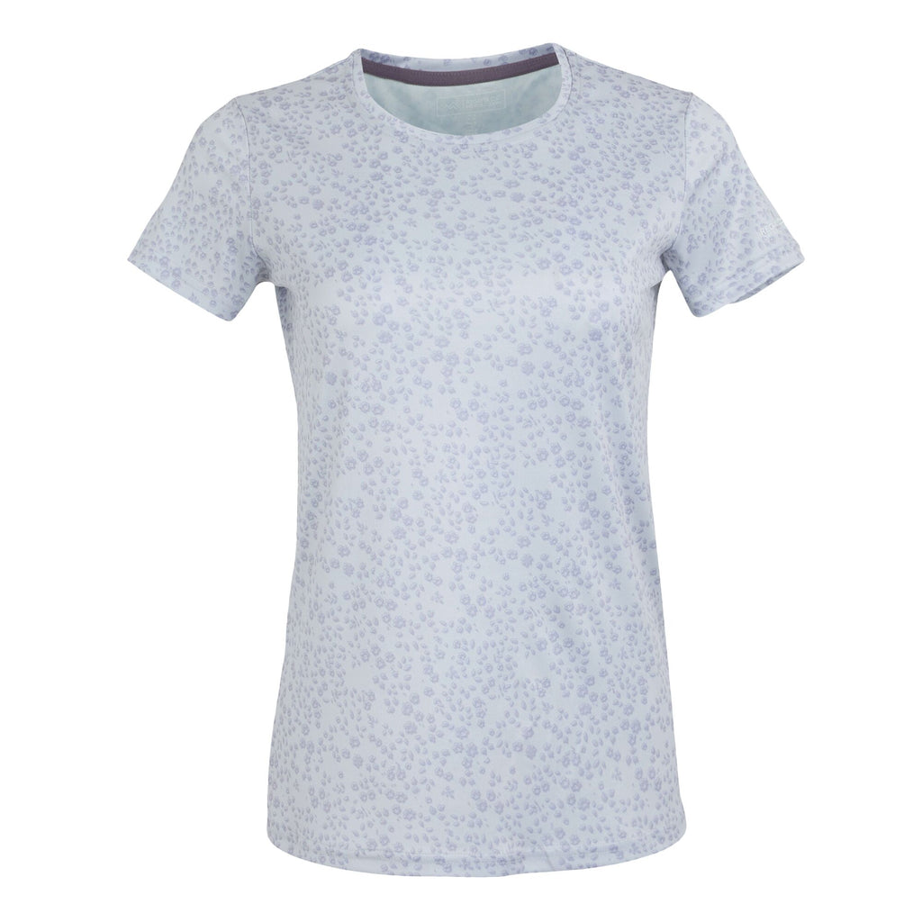 Women`s Fingal Edition - Damen T-Shirt | meliertes Jersey - Weiß Lila LilacHintMdw Bild 3