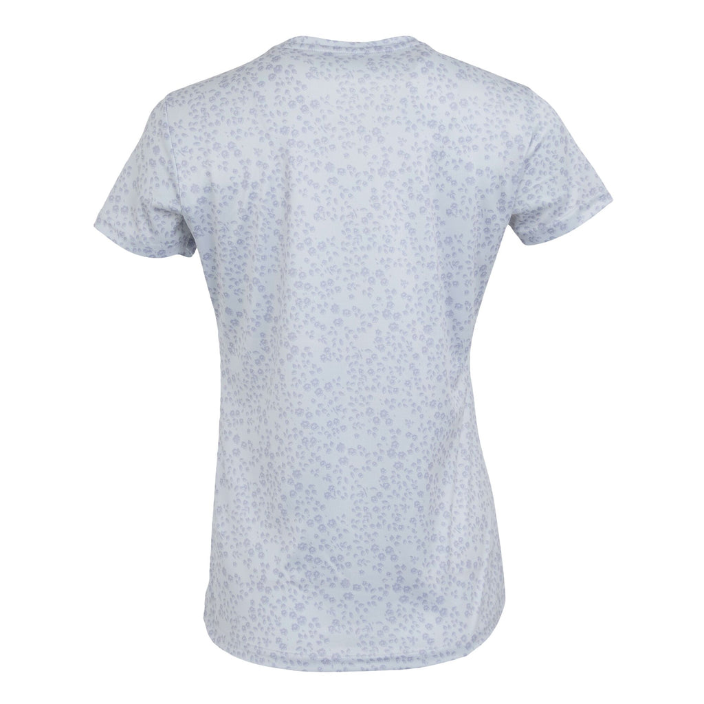 Women`s Fingal Edition - Damen T-Shirt | meliertes Jersey - Weiß Lila LilacHintMdw Bild 4