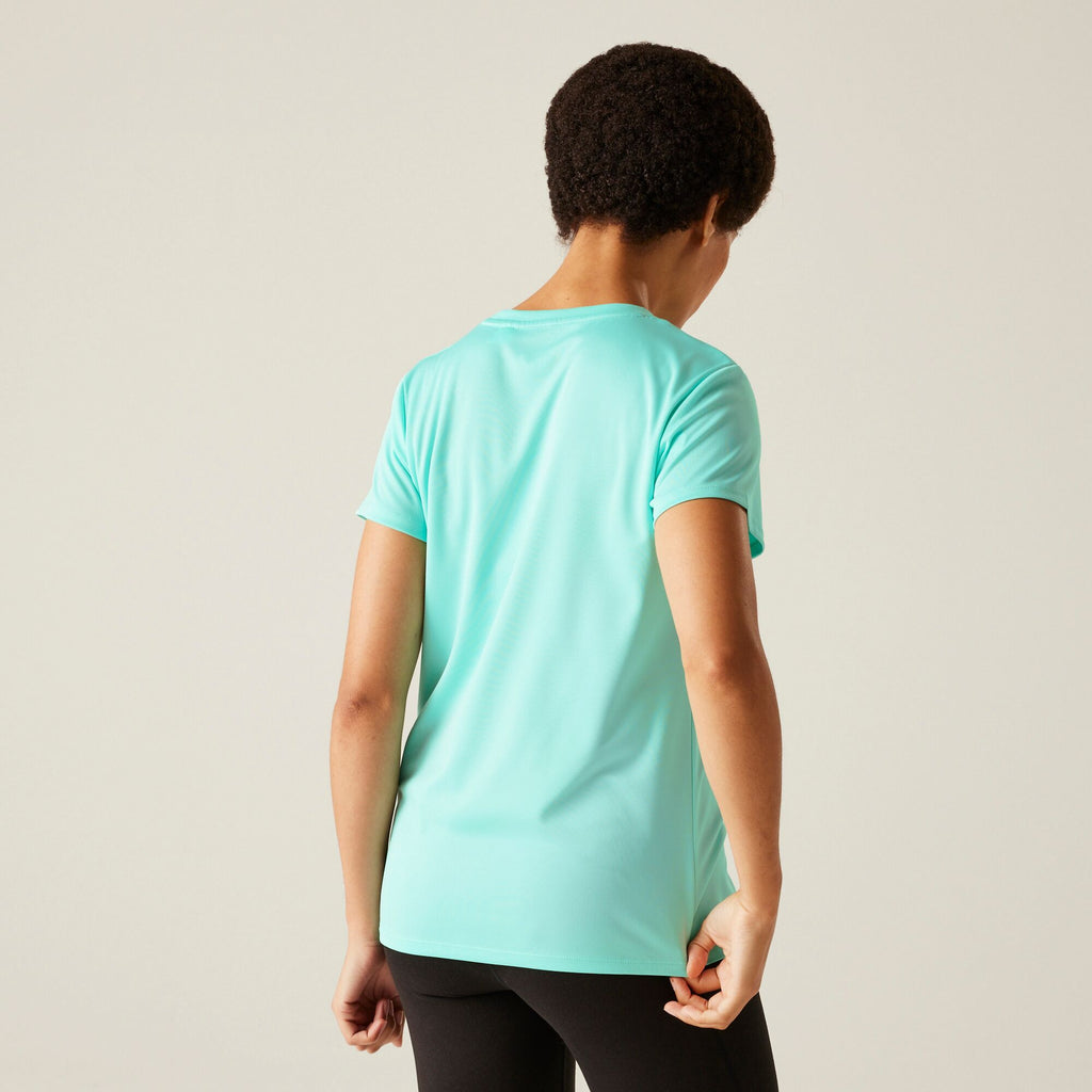 Women's Fingal IX - Damen T-Shirt | mit Grafikdruck - Blau Aruba Blue Bild 2