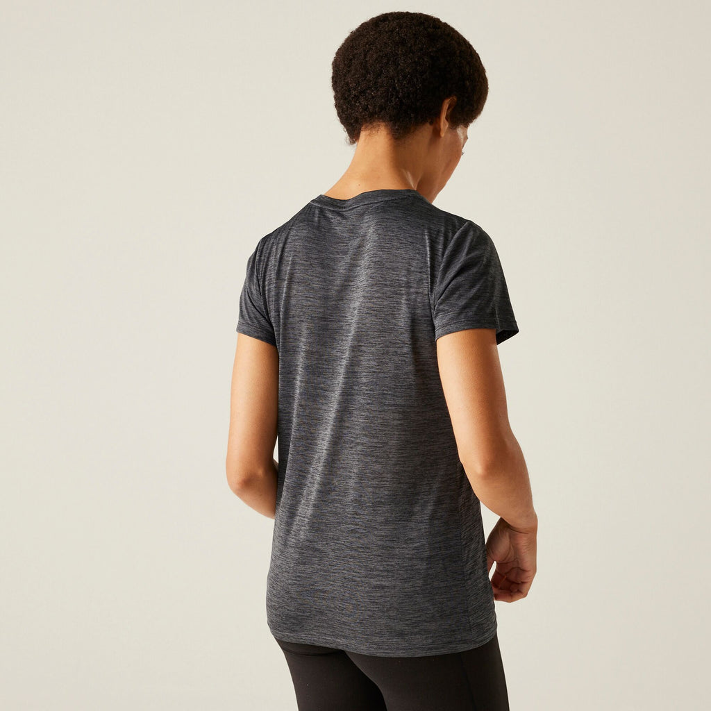 Women's Fingal IX - Damen T-Shirt | mit Grafikdruck - Grau SealGrey Mar Bild 2