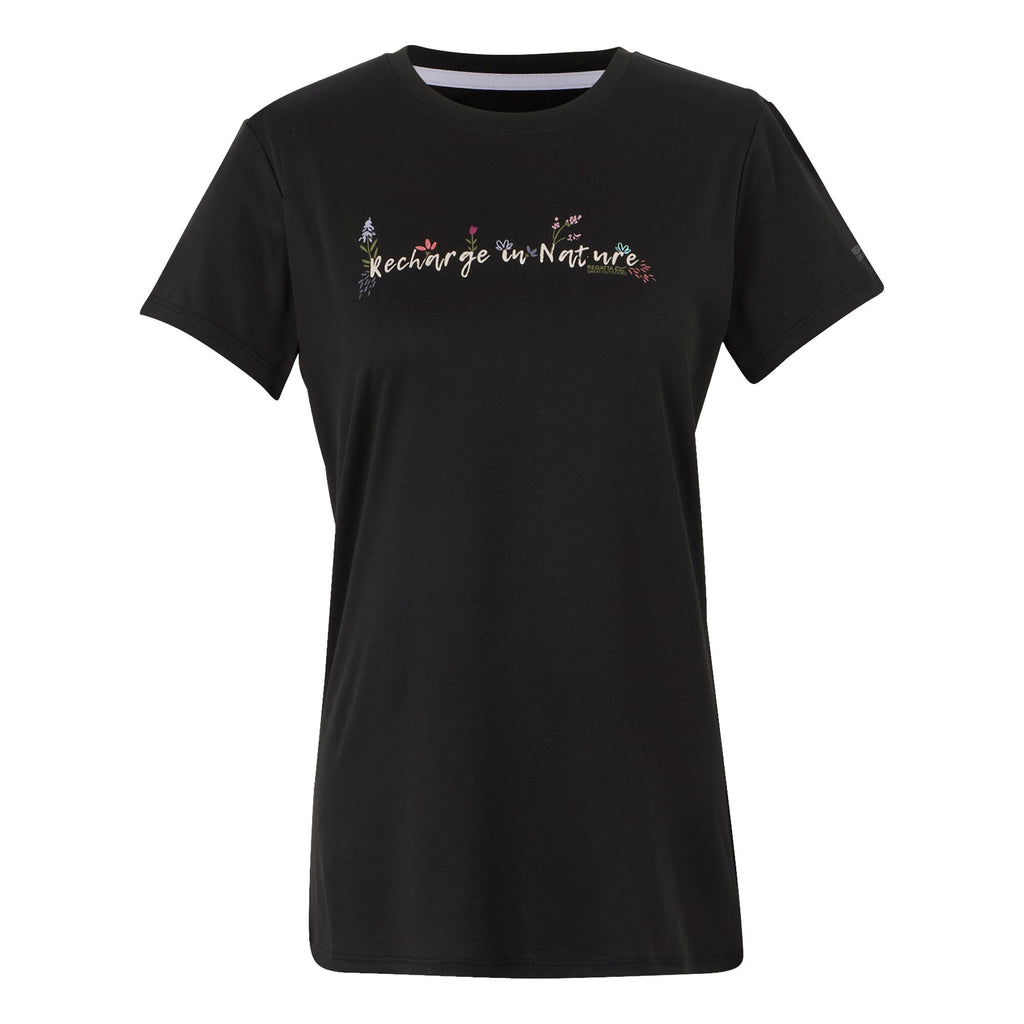 Women's Fingal IX - Damen T-Shirt | mit Grafikdruck - Schwarz Black Bild 3