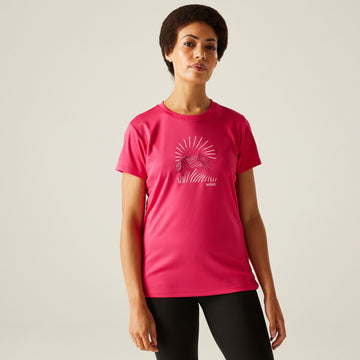 Women's Fingal IX - Damen T-Shirt | mit Grafikdruck - Pink Pop Bild 1