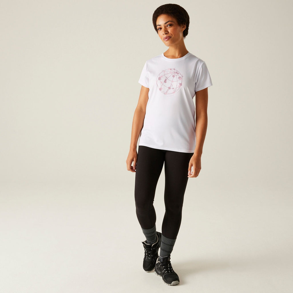 Women's Fingal IX - Damen T-Shirt | mit Grafikdruck - Weiß White Bild 1