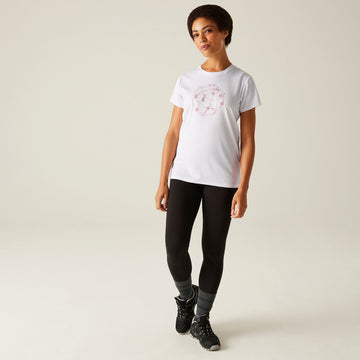 Women's Fingal IX - Damen T-Shirt | mit Grafikdruck - Weiß White Bild 1
