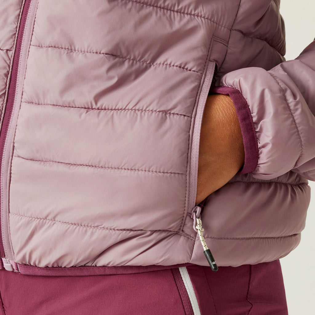 Women`s Hooded Hillpack IV - Damen Jacke | leichte Wattierung - Lila Beaujo/Lilas Bild 6