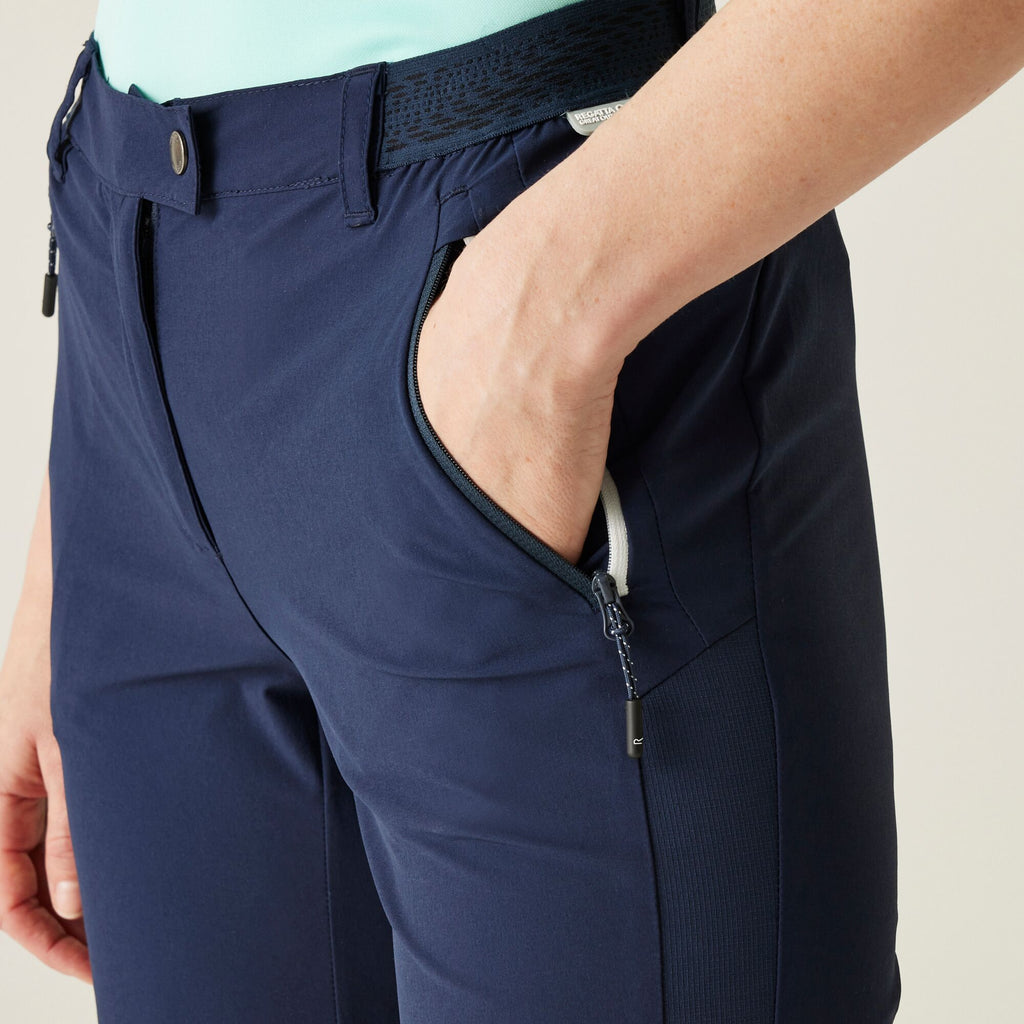 Women`s Mountain Shorts II - Damen Shorts | halbelastischer Taillenbund - Blau Navy Bild 5