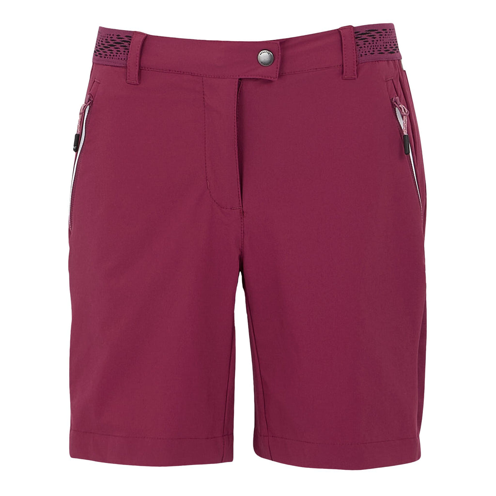 Women`s Mountain Shorts II - Damen Shorts | halbelastischer Taillenbund - Violett Beaujolais Bild 3