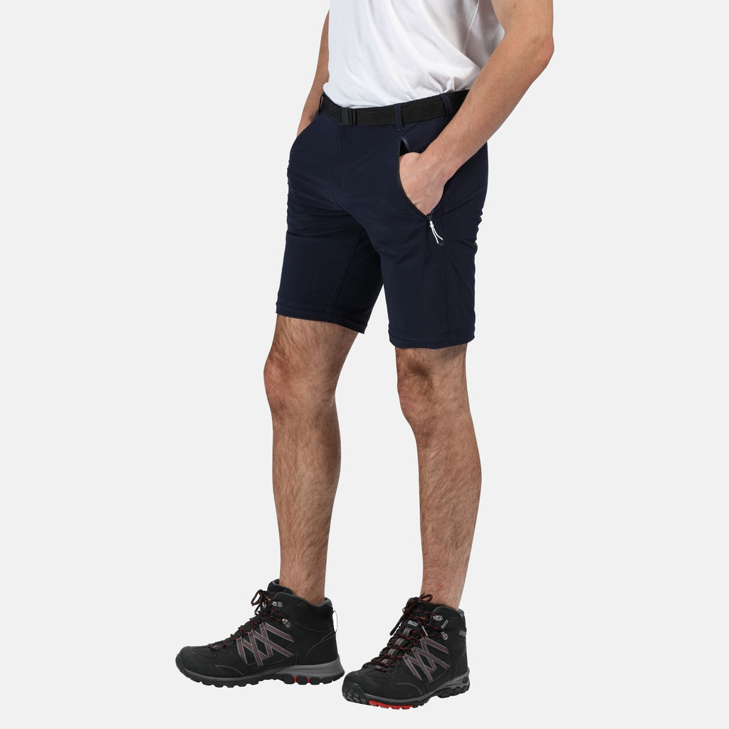 Xert Str Z/O III - Herren Wanderhose | abzipbar, wasserabweisend und schnelltrocknend - Blau Navy Bild 3