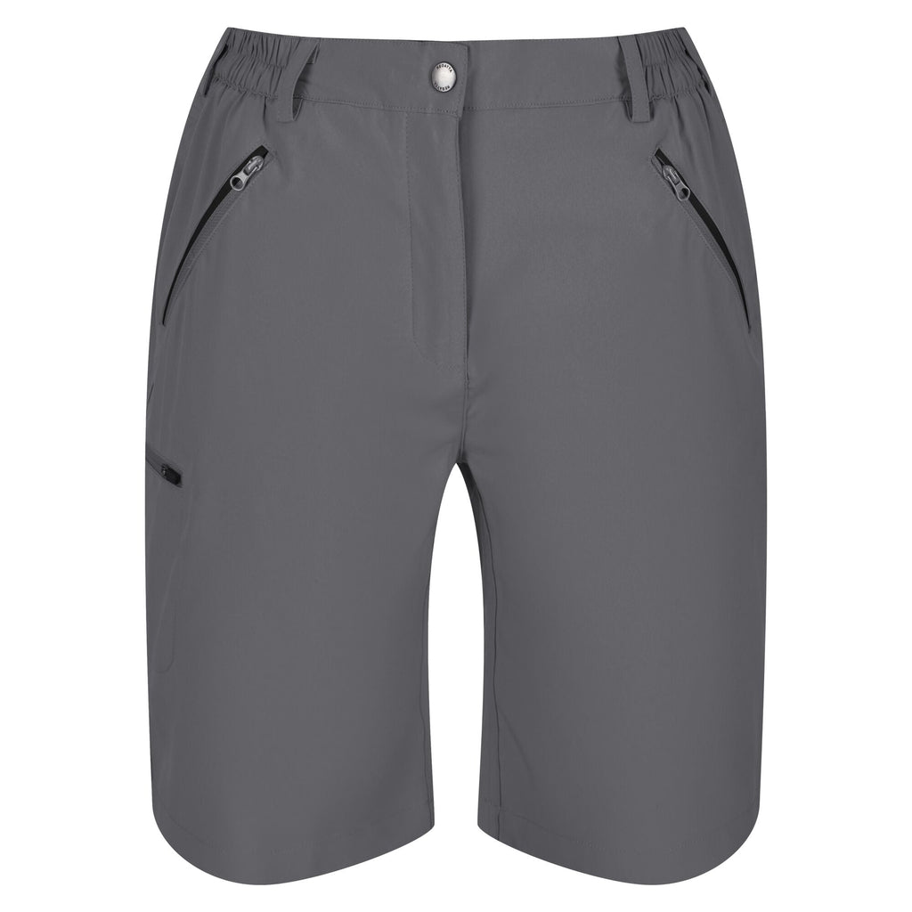 Xert Stretch Bermuda Light - Damen Short | aus leichtem Stretchgewebe - Grau Seal Grey Bild 3