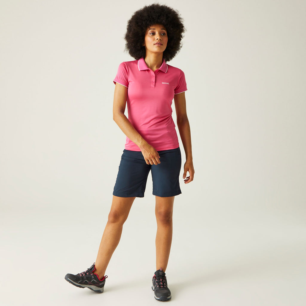 Xert Stretch Bermuda Light - Damen Short | aus leichtem Stretchgewebe - Blau Navy Bild 1