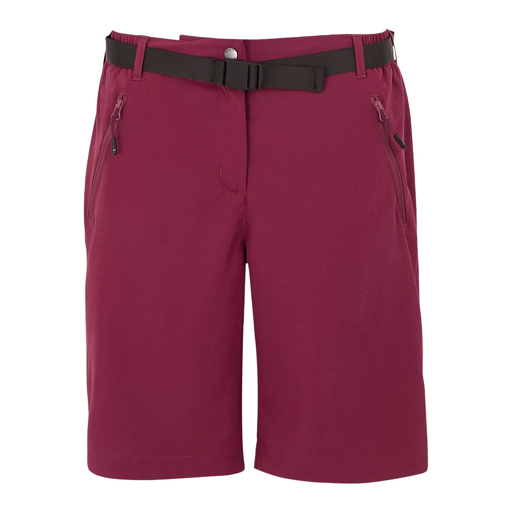 Xert Stretch Bermuda Light - Damen Short | aus leichtem Stretchgewebe - Violett Beaujolais Bild 3