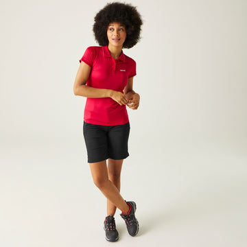Xert Stretch Bermuda Light - Damen Short | aus leichtem Stretchgewebe - Schwarz Black Bild 1