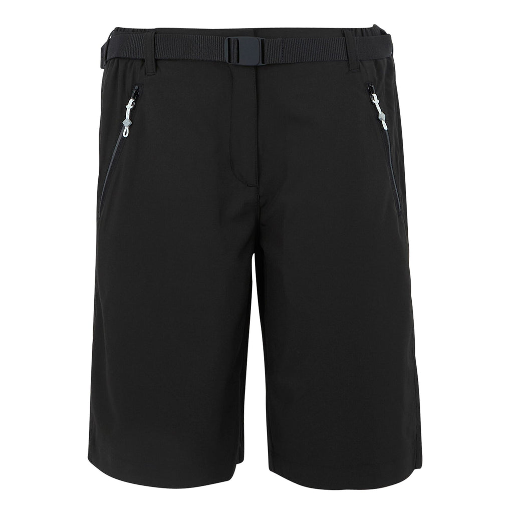 Xert Stretch Bermuda Light - Damen Short | aus leichtem Stretchgewebe - Schwarz Black Bild 3