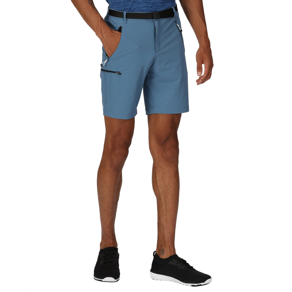 Xert StrShort III - Herren Short | mit zahlreichen Taschen - Blau Stellar Bild 1