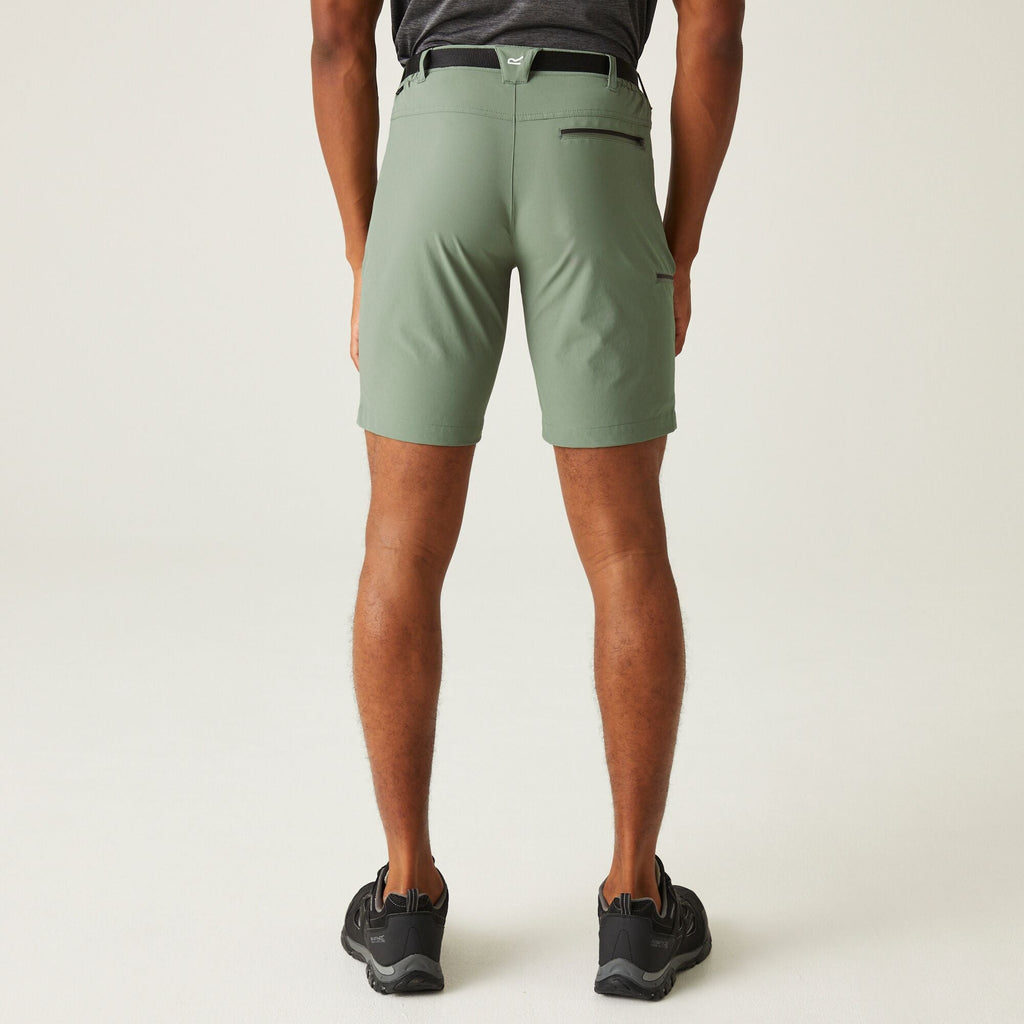 Xert StrShort III - Herren Short | mit zahlreichen Taschen - Grün Agave Green Bild 4