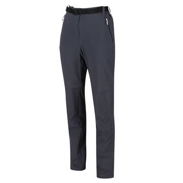 Xert Z/O Trs III - Damen Wanderhose | abzippbare Hosenbeine - Grau Seal Grey Bild 1