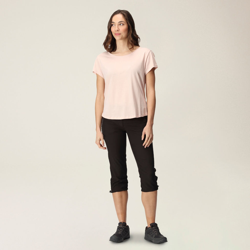 Xrt Capri Light - Damen Wanderhose 3/4 | Front- und Gesäßtaschen mit Reißverschluss - Schwarz Black Bild 1