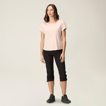Xrt Capri Light - Damen Wanderhose 3/4 | Front- und Gesäßtaschen mit Reißverschluss - Schwarz Black Bild 1