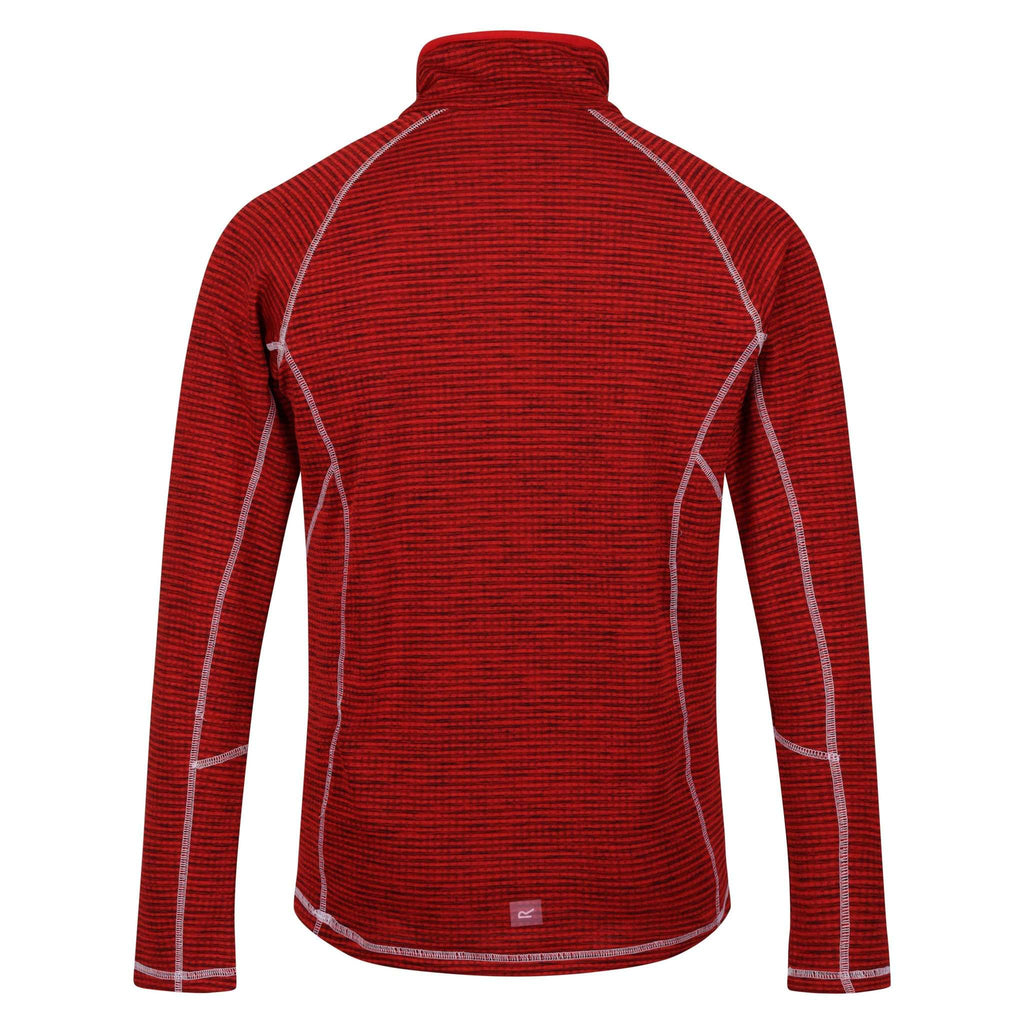 Yonder - Herren Langarmshirt | mit Zip - Rot Bild 2