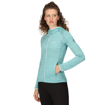 Yonder Hoody - Damen Zip-Jacke | mit Gitterfleece Innenseite - Blau Bristol Blue Bild 1
