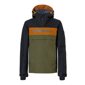 ARTRIX-R-jr.- Kinder Schneeanorak | wasserdicht - Olive-Schwarz Olive Bild 1