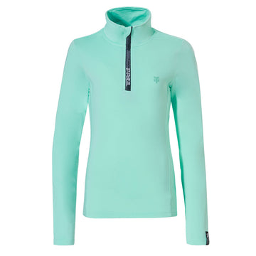 MICHA-R-jr.-Kinder Langarmshirt | mit Reißverschluss - Mint Mint Bild 1