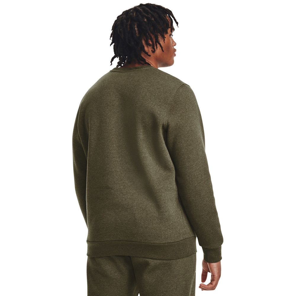 
                  
                    Laden Sie das Bild in den Galerie-Viewer, Essential Fleece Crew - Herren Sweatshirt | aus Baumwollmix - Olive
                  
                