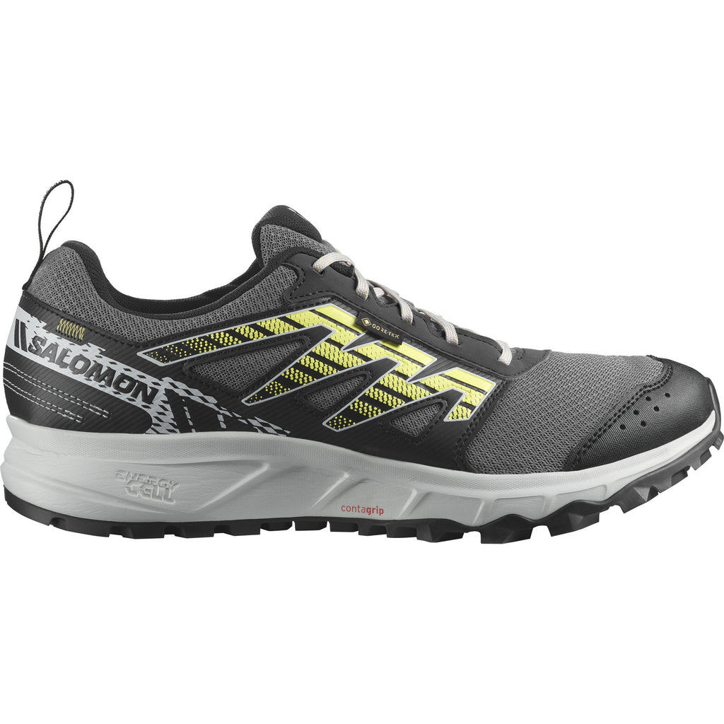 WANDER GTX - Herren Outdoor-Schuh | wasserdicht - Grau-Gelb Quiet Shade/Lunar Rock/Sunny Lime Bild 1