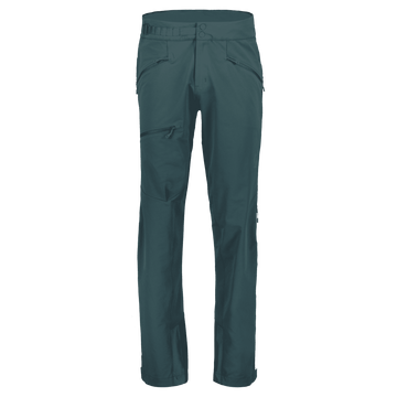 EXPLORAIR SOFTSHELL - Herren Softshellhose | mit Beinbelüftung - Grau ARUBA GREEN Bild 1