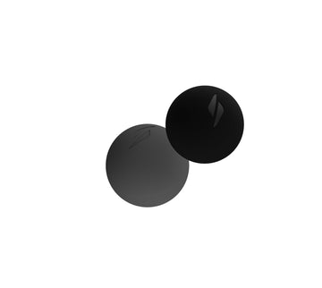 Stryve Massage Ball/Set - Massagebälle | 2 Bälle mit verschiedenen Härtegraden - Grau-Schwarz black Bild 1