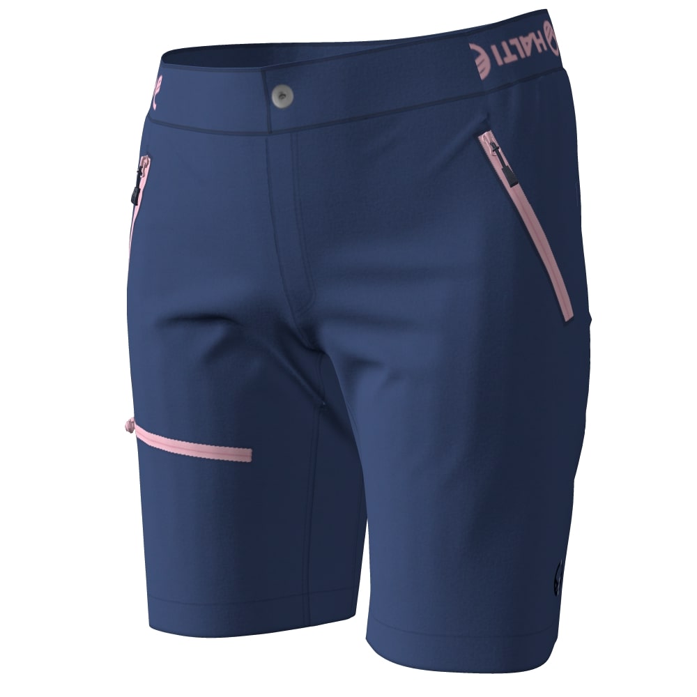 Pallas X-stretch Lite Shorts - Damen Shorts | Dehnbar und atmungsaktiv - Blau