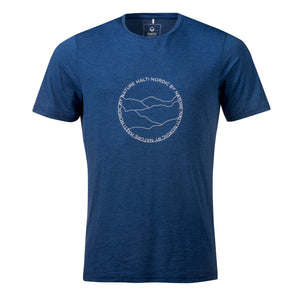 
                  
                    Laden Sie das Bild in den Galerie-Viewer, Lehti Trekking - Herren T- Shirt | Mit Lichtschutzfaktor - Blau
                  
                