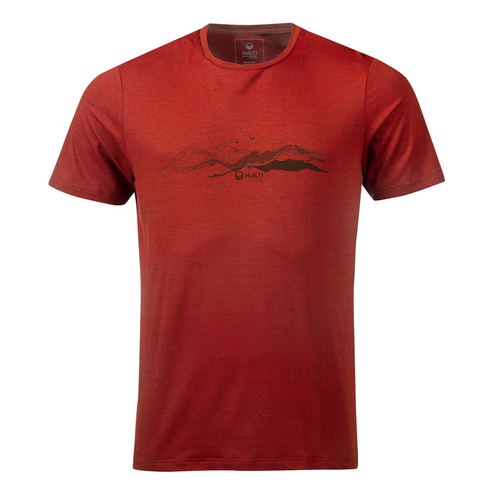 
                  
                    Laden Sie das Bild in den Galerie-Viewer, Lehti Trekking - Herren T- Shirt | Mit Lichtschutzfaktor - Rot
                  
                