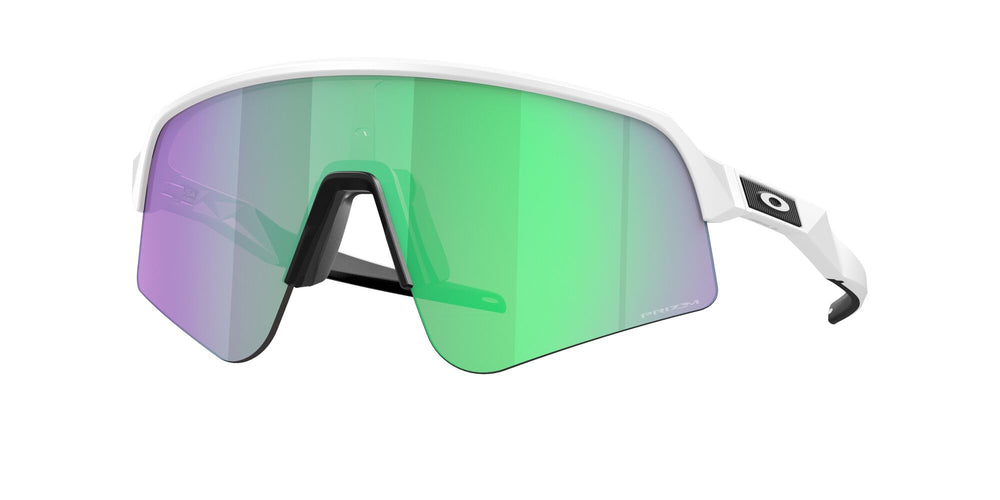 SUTRO LITE SWEEP - Unisex Radbrille | mit sicherem Rahmen und Aufprallschutz - Weiß-Grün