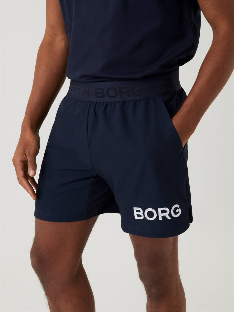 BORG SHORT SHORTS - Herren Shorts | Normale Passform und kurzes Bein - Blau