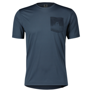 
                  
                    Laden Sie das Bild in den Galerie-Viewer, GRAVEL 20 SS - Herren T-Shirt | zwei Gesäßtaschen mit Reißverschluss - Blau
                  
                